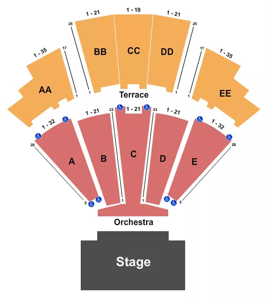 Wamu Theater Seating Chart